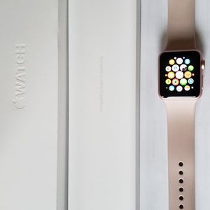 Apple I Watch 38 mm Series 1 Rose Goldππ